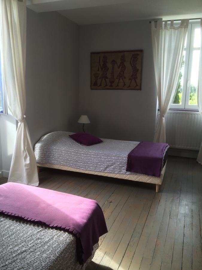 Chambres D'Hotes Les Heures Claires Briennon Luaran gambar